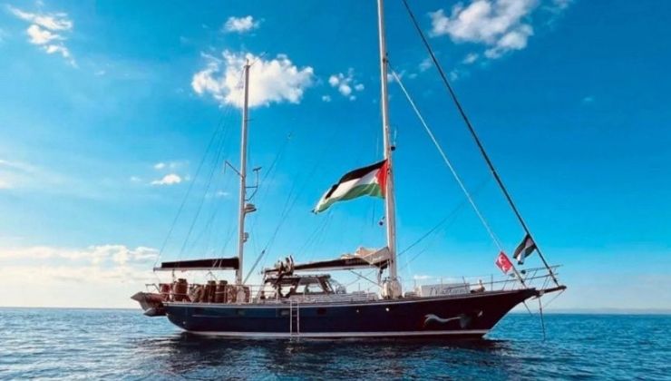 İsrail'den yardım gemisi Madleen'e baskın, aktivistler gözaltında 2 İsrail'den yardım gemisi Madleen'e baskın, aktivistler gözaltında gazze gemi