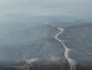 Bursa’daki orman yangını kontrol altına alındı, soğutma çalışmaları devam ediyor