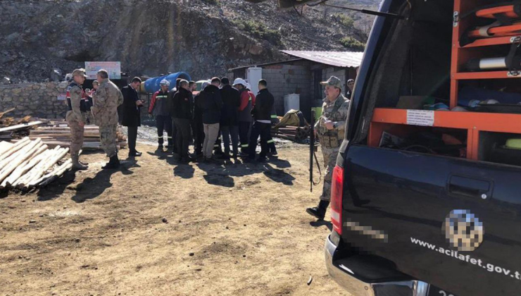 Elazığ’da maden ocağında göçük: İçeride mahsur kalanlar var