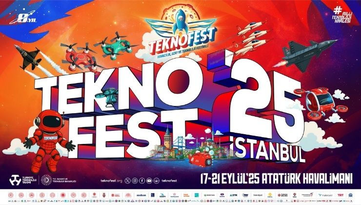 TEKNOFEST 2025, 12. Kez İstanbul’da kapılarını açıyor
