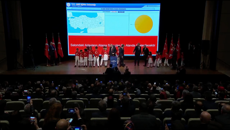 24 Kasım’da 15 bin yeni öğretmen atandı