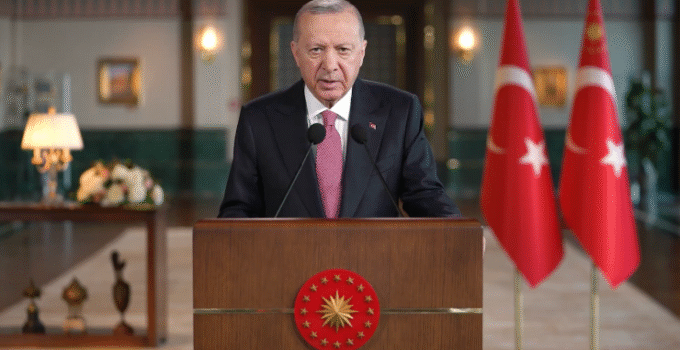 Erdoğan’dan “Millî Sarayların Yüzyılı” sempozyumuna tebrik mesajı