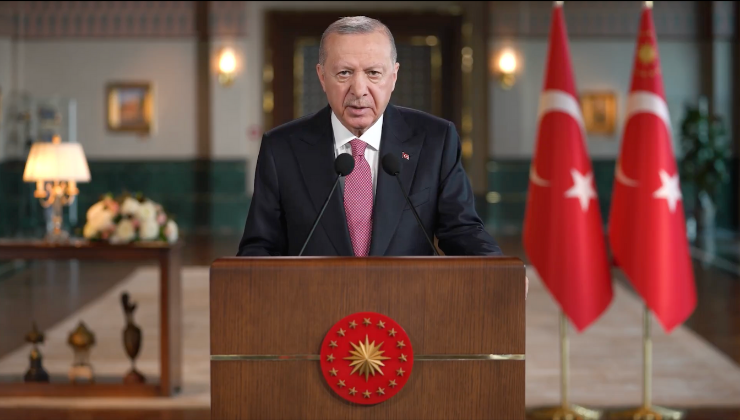 Erdoğan’dan “Millî Sarayların Yüzyılı” sempozyumuna tebrik mesajı