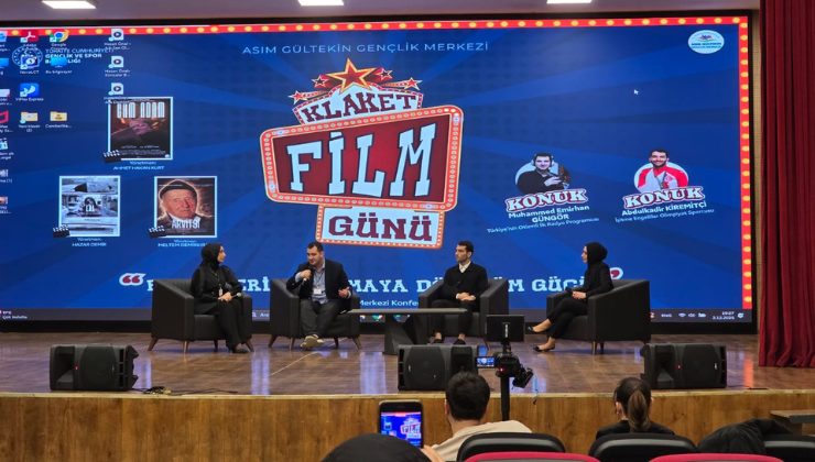 Engellerin sinemaya dönüşüm gücü: ‘Klaket Film Günü’ Gençlik Merkezinde coşkuyla gerçekleşti
