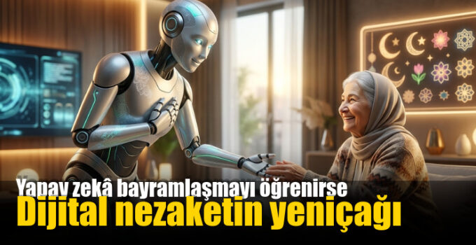Yapay zekâ bayramlaşmayı öğrenirse: Dijital nezaketin yeniçağı