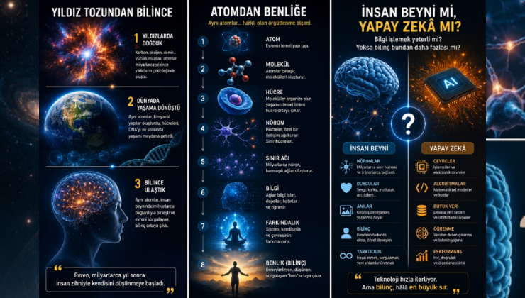 Bilinc ve madde Ayni atomlardan benlik nasil doguyor 13