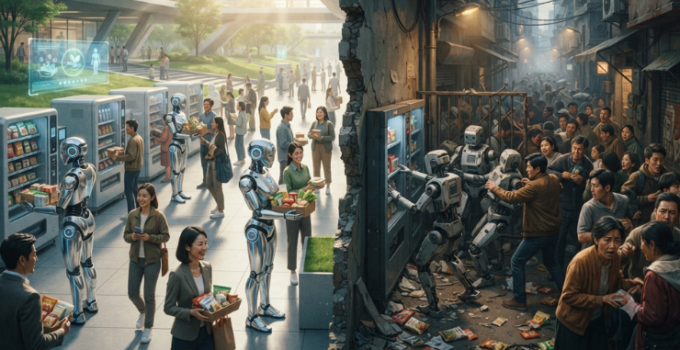 2036’da refah ve kaos arasında robotların ürettiği bolluğun paylaşımı