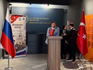 Rus ressam Lansere'nin gözünden 1922 Ankara'sı: Bir Başkentin Hafızası sergisi açıldı 4 Rus ressam Lansere'nin gözünden 1922 Ankara'sı: Bir Başkentin Hafızası sergisi açıldı rusevi